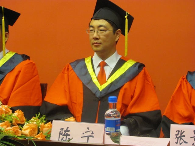 电力学院动力系副主任陈宁出席仪式